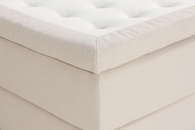 Oslo Lyx Sängpaket Kontinentalsäng 120x200 cm - Ljusbeige - Products - Möbler - Säng - Kontinentalsäng