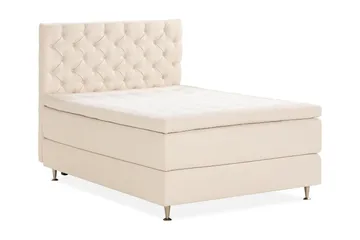 Oslo Lyx Sängpaket Kontinentalsäng 140x200 cm - Ljusbeige - Products - Möbler - Säng - Kontinentalsäng