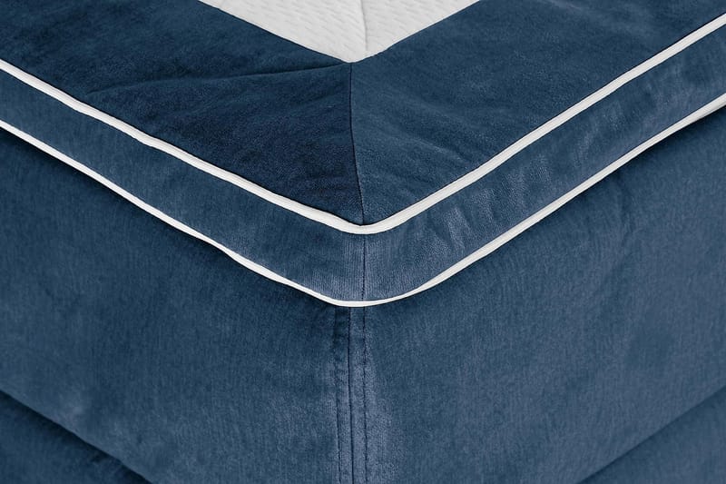 Princess Kontinentalsäng 120x200cm - Mörkblå/Sammet - Products - Möbler - Säng - Enkelsäng