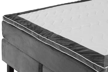 Princess Kontinentalsäng 160x200cm - Mörkgrå/Sammet - Products - Möbler - Säng - Kontinentalsäng