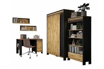 Rathmore Möbelset För Sovrum - Svart - Products - Möbler - Säng - Möbelset för sovrum