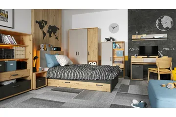 Rathmore Sängram 120x200 cm - Svart - Products - Möbler - Säng - Sängram & sängstomme