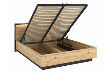 Rathmore Sängram 160x200 cm - Svart - Products - Möbler - Säng - Sängram & sängstomme