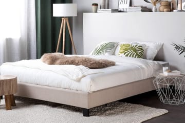 Roanne Dubbelsäng 180|200 cm - Beige - Products - Möbler - Säng - Dubbelsäng
