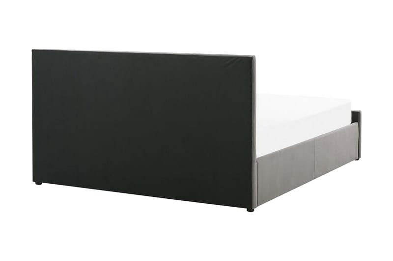 Rochefort Förvaringssäng 160x200 cm - Sammet/Grå - Products - Möbler - Säng - Säng med förvaring