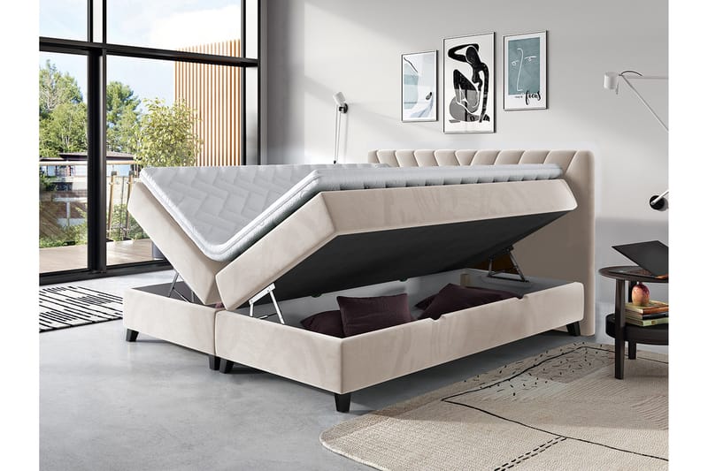 Romanza Kontinentalsäng 180x200 cm - Products - Möbler - Säng - Säng med förvaring