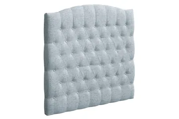 Belda Sänggavel 120 cm Svängd - Ljusblå - Products - Möbler - Säng - Sängtillbehör & sänggavel - Sänggavel