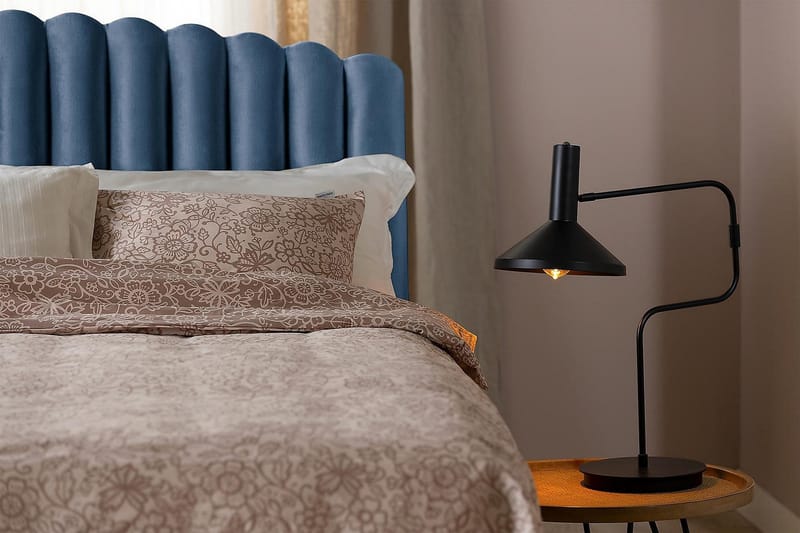 Davia Sänggavel 140 cm - Mörkblå/Sammet - Products - Möbler - Säng - Sängtillbehör & sänggavel - Sänggavel