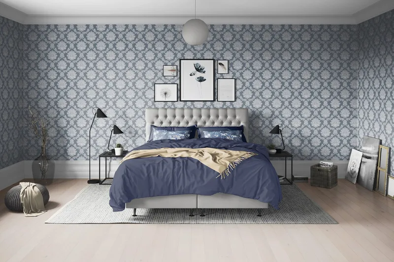 Joluma Sänggavel 120 Knappar - Ljusgrå - Products - Möbler - Säng - Sängtillbehör & sänggavel - Sänggavel