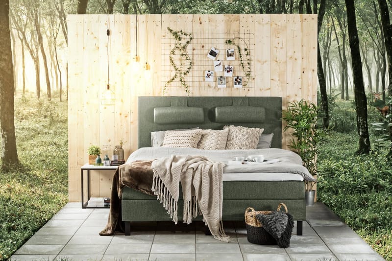 Lucky Stor Nackkudde 1-pack - Grön - Products - Möbler - Säng - Sängtillbehör & sänggavel - Nackkudde till säng