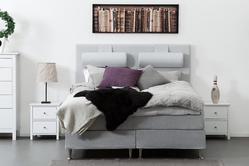 Meja Sänggavel 160x120 - Ljusgrå - Products - Möbler - Säng - Sängtillbehör & sänggavel - Sänggavel