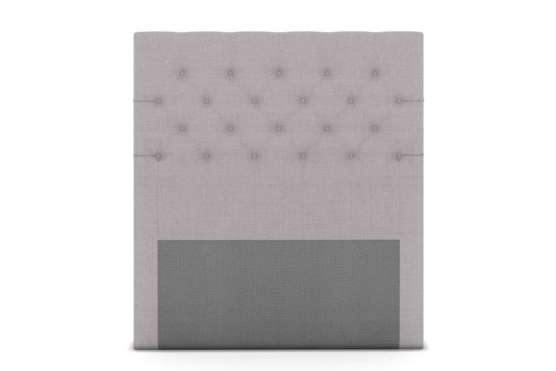 Select Djuphäftad Sänggavel 120 cm, Ljusgrå