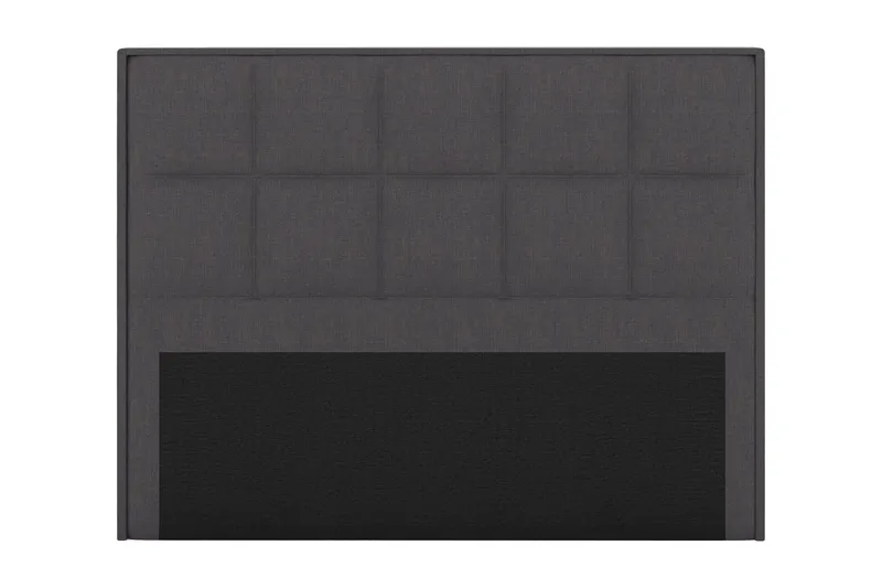 Select Rutig Sänggavel 180 cm, Mörkgrå