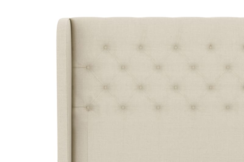 Select Sänggavel 210 cm med Sidor - Beige - Products - Möbler - Säng - Sängtillbehör & sänggavel - Sänggavel