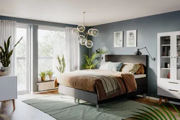 Sleepy Sänggavel 160 cm - Svart - Products - Möbler - Säng - Sängtillbehör & sänggavel - Sänggavel