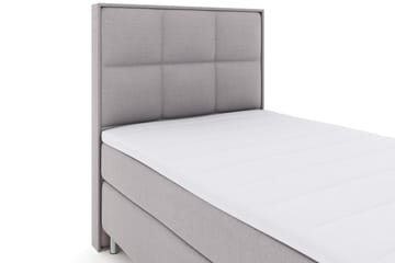 Select No 3 Komplett Sängpaket 120x200 Fast - Ljusgr å/Metall - Products - Möbler - Säng - Enkelsäng