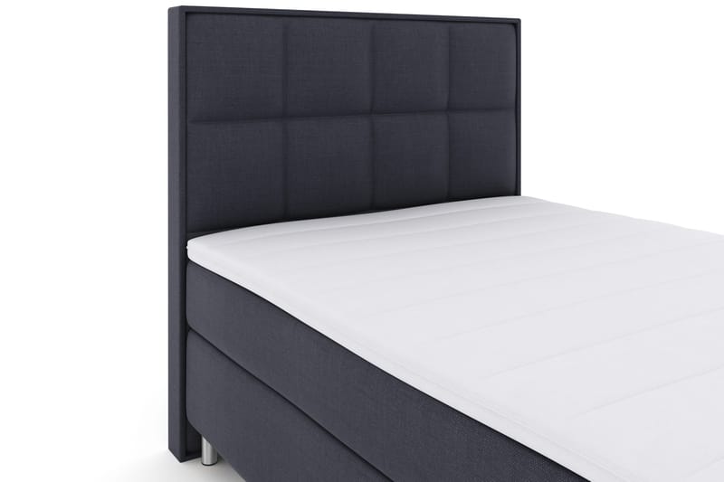 Select No 3 Komplett Sängpaket 140x200 Fast - Blå/Metall - Products - Möbler - Säng - Kontinentalsäng