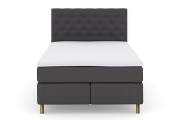 Select No 3 Komplett Sängpaket 140x200 Fast/Medium - Mörkgrå/Koppar - Products - Möbler - Säng - Kontinentalsäng