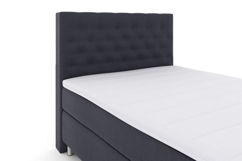 Select No 3 Komplett Sängpaket 160x200 Fast - Blå/Metall - Products - Möbler - Säng - Kontinentalsäng