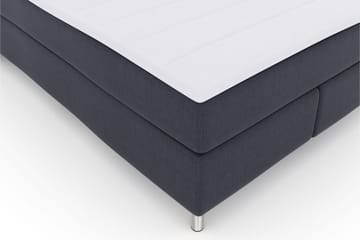 Select No 3 Komplett Sängpaket 160x200 Fast/Medium - Blå/Metall - Products - Möbler - Säng - Kontinentalsäng