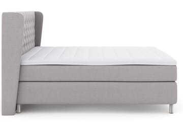Select No 3 Komplett Sängpaket 180x200 Fast - Ljusgrå/Metall - Products - Möbler - Säng - Kontinentalsäng