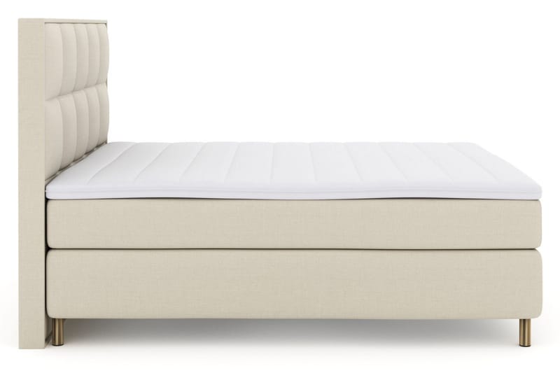 Select No 3 Komplett Sängpaket 180x200 Medium - Beige/Koppar - Products - Möbler - Säng - Kontinentalsäng