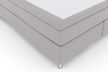 Select No 4 Komplett Sängpaket 180x200 Fast - Ljusgrå/Metall - Products - Möbler - Säng - Kontinentalsäng
