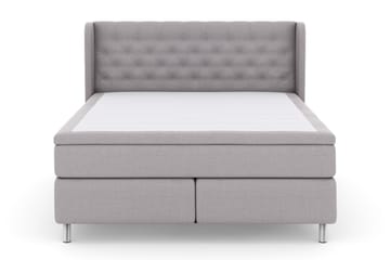 Select Sänggavel med Sidor 180 cm - Ljusgrå