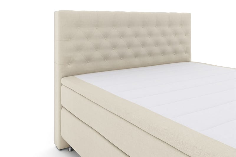 Select No 4 Kontinentalsäng 180x200 Fast - Beige/Silver - Products - Möbler - Säng - Kontinentalsäng