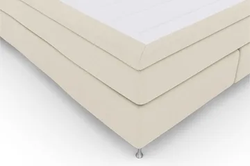 Select No 4 Kontinentalsäng 180x200 Fast - Beige/Silver - Products - Möbler - Säng - Kontinentalsäng