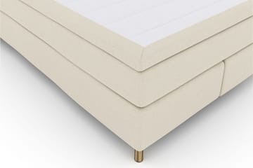 Select No 5 Komplett Sängpaket 140x200 Fast/Medium Latex - Beige/Koppar - Products - Möbler - Säng - Kontinentalsäng