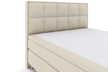 Select No 5 Komplett Sängpaket 180x200 Fast/Medium Watergel - Beige/Metall - Products - Möbler - Säng - Kontinentalsäng