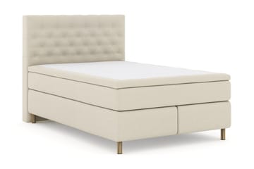 Select No 5 Kontinentalsäng 160x200 Fast/Medium Watergel - Beige/Koppar - Products - Möbler - Säng - Kontinentalsäng