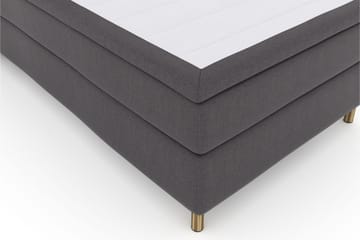 Select No 6 Komplett Sängpaket 120x200 Medium Memory/Pocket - Mörkgrå/Koppar - Products - Möbler - Säng - Enkelsäng