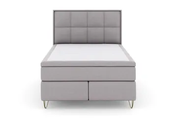 Select Rutig Sänggavel 140 cm - Ljusgrå