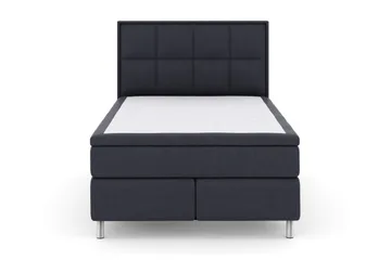 Select No 6 Komplett Sängpaket 140x200 F/M Memory/Pocket - Blå/Metall - Products - Möbler - Säng - Kontinentalsäng