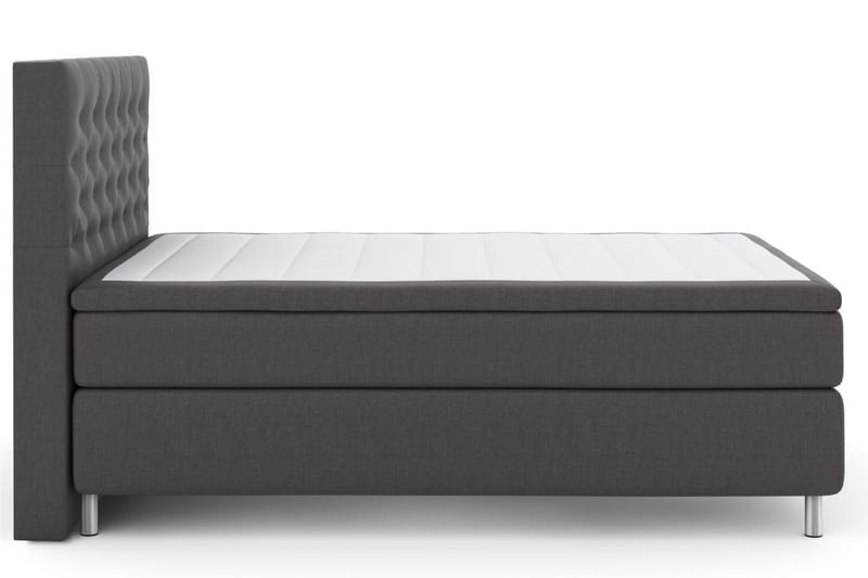 Select No 6 Kontinentals äng 140x200 Fast/Medium Watergel, Mörkgrå/Metall