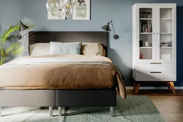 Sleepy Kontinentalsäng 180x200 cm - Svart - Products - Möbler - Säng - Kontinentalsäng