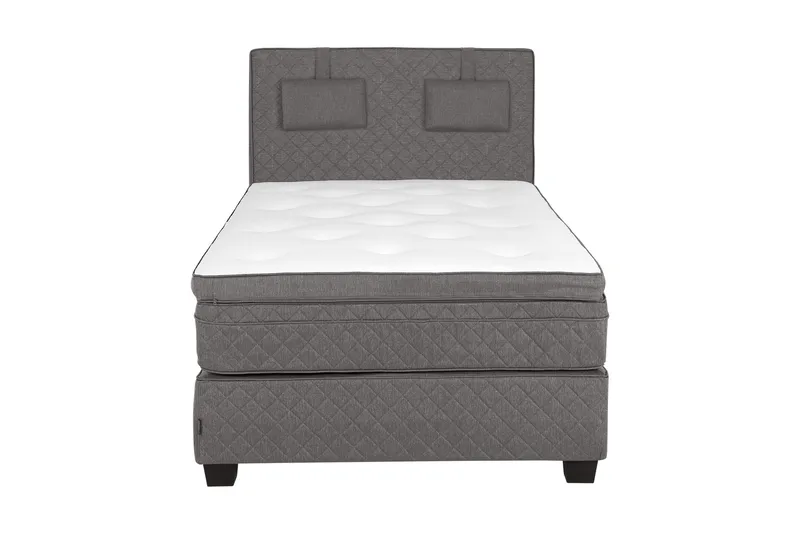 Sundborn Kontinentalsäng 140x200 cm, Grå