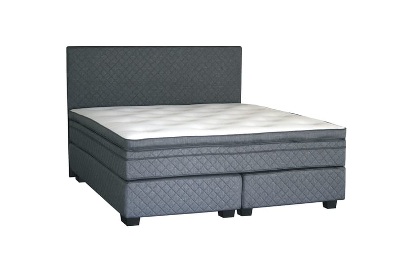 Sundborn Kontinentalsäng 160x200 cm - Grå - Products - Möbler - Säng - Kontinentalsäng
