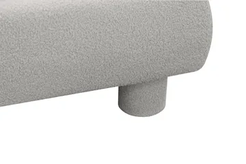 Teddy Komplett Sängpaket Sängram med Madrass 120x200 cm - Grå - Products - Möbler - Säng - Komplett sängpaket