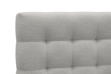 Teddy Komplett Sängpaket Sängram med Madrass 180x200 cm - Grå - Products - Möbler - Säng - Komplett sängpaket