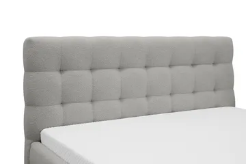 Teddy Komplett Sängpaket Sängram med Madrass 180x200 cm - Grå - Products - Möbler - Säng - Komplett sängpaket
