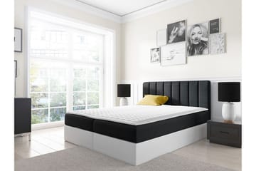 Vasil Kontinentalsäng 180x200 - Svart - Products - Möbler - Säng - Säng med förvaring