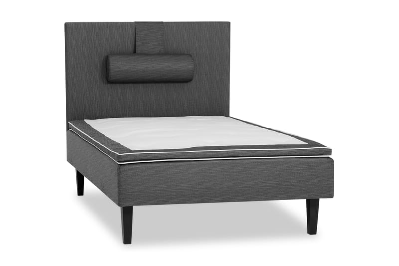 Viken Bas Komplett SängpaketRamsäng 120x200 Medelfast, Grå