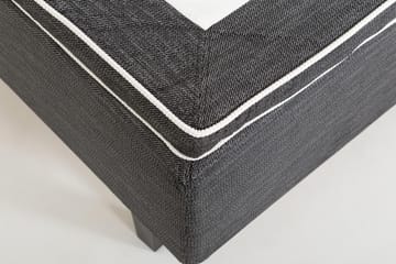 Viken Bas Ramsäng 120x200 - Ancona Grå - Products - Möbler - Säng - Enkelsäng