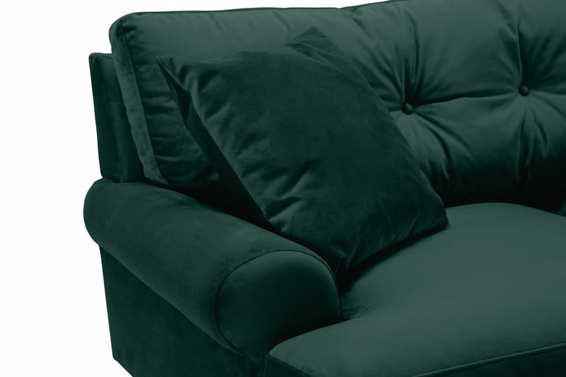 Andrew 2-sits Sammetssoffa - Grön - Products - Möbler - Soffa - 2 sits soffa
