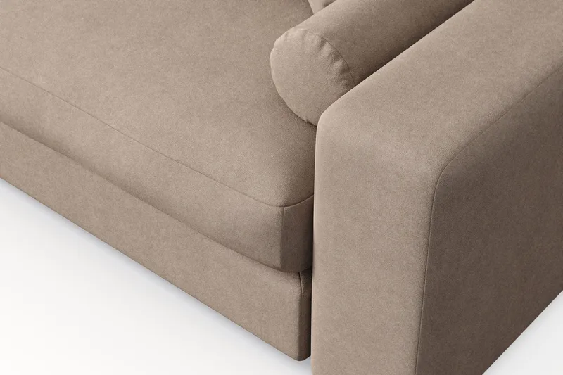 Arken Lyx 3-sits Djup Soffa i Tyg - Beige - Products - Möbler - Soffa - 3 sits soffa
