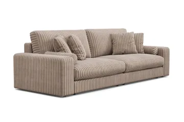 Arken Lyx 4-sits Djup Soffa i Manchester - Greige - Products - Möbler - Soffa - 4 sits soffa