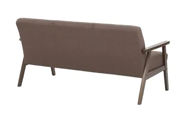 Asnes 3-sits Soffa - Brun - Products - Möbler - Soffa - 3 sits soffa
